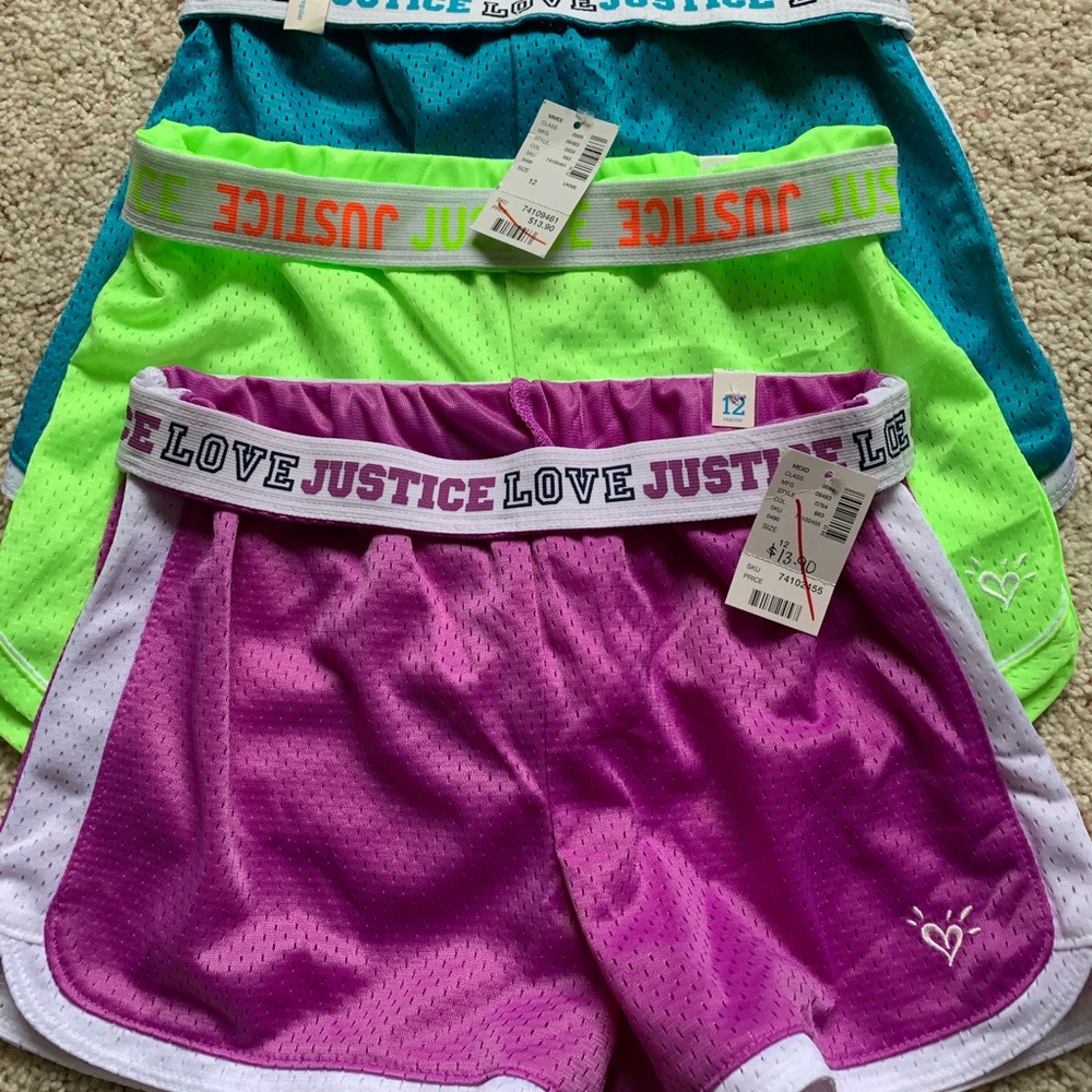 New justice shorts